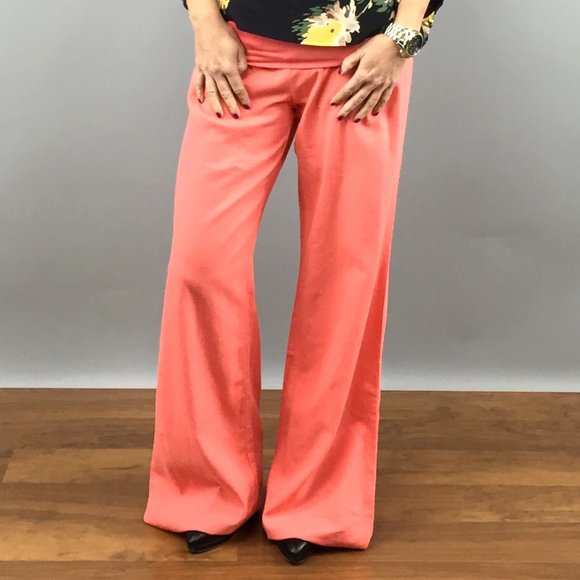 Linen Wide Leg Pants - Picture 1 of 4